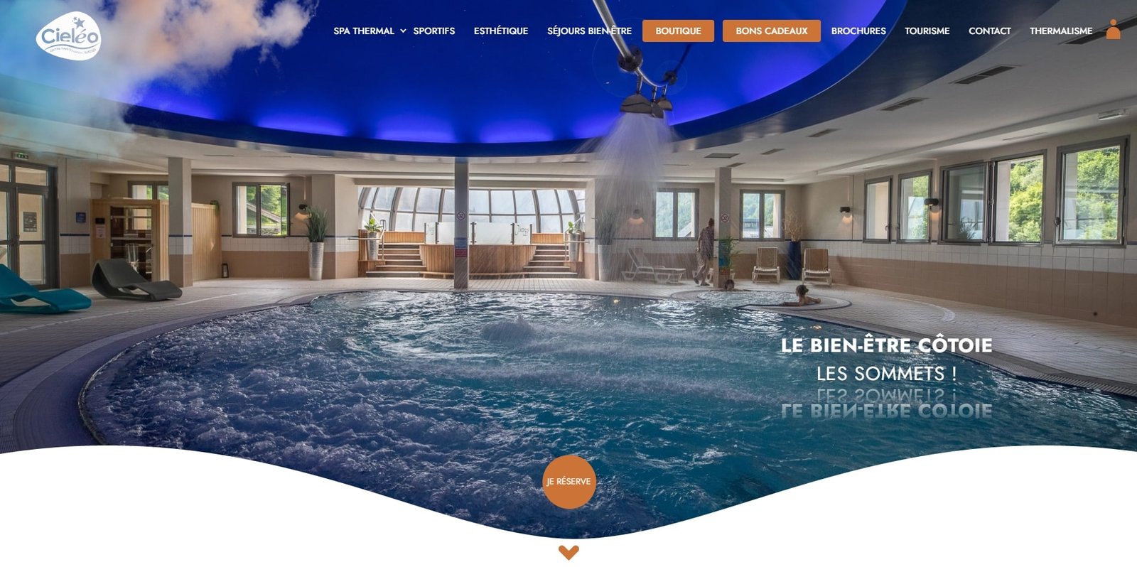 thermes de cauteret / bain du rocher